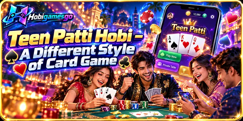Teen Patti Hobi – A Different Style of Card Game